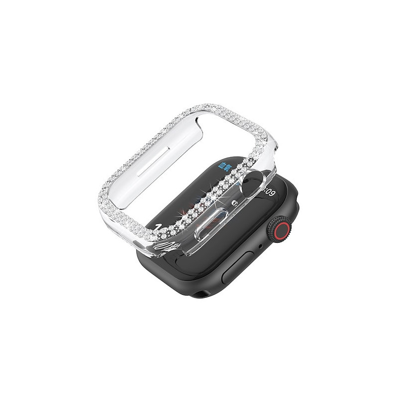 Case Apple Watch Brillos Transparente